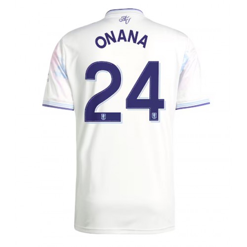 Aston Villa Amadou Onana #24 Fußballbekleidung 3rd trikot 2025-26 Kurzarm